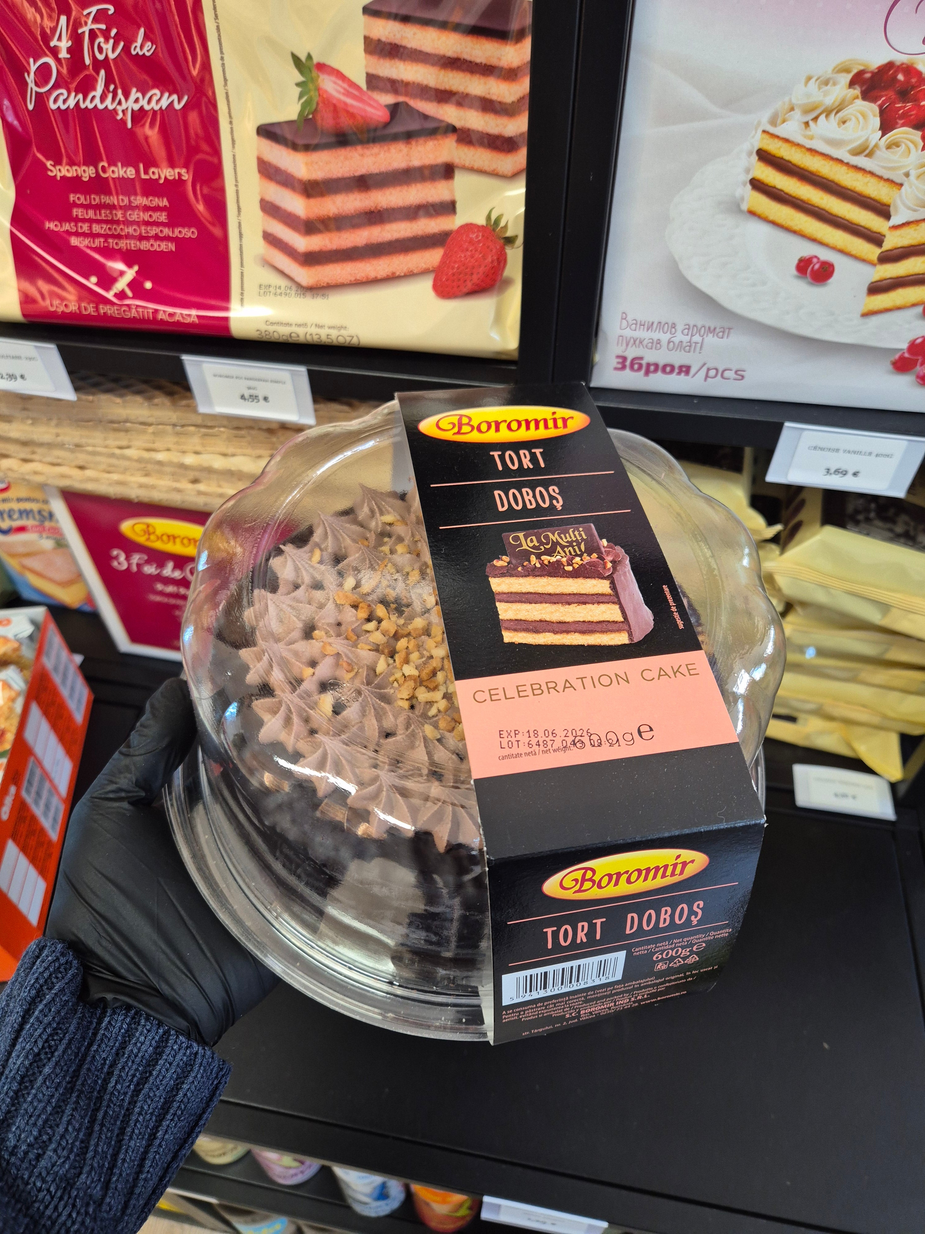 GATEAU AU CHOCOLAT BOROMIR 600G