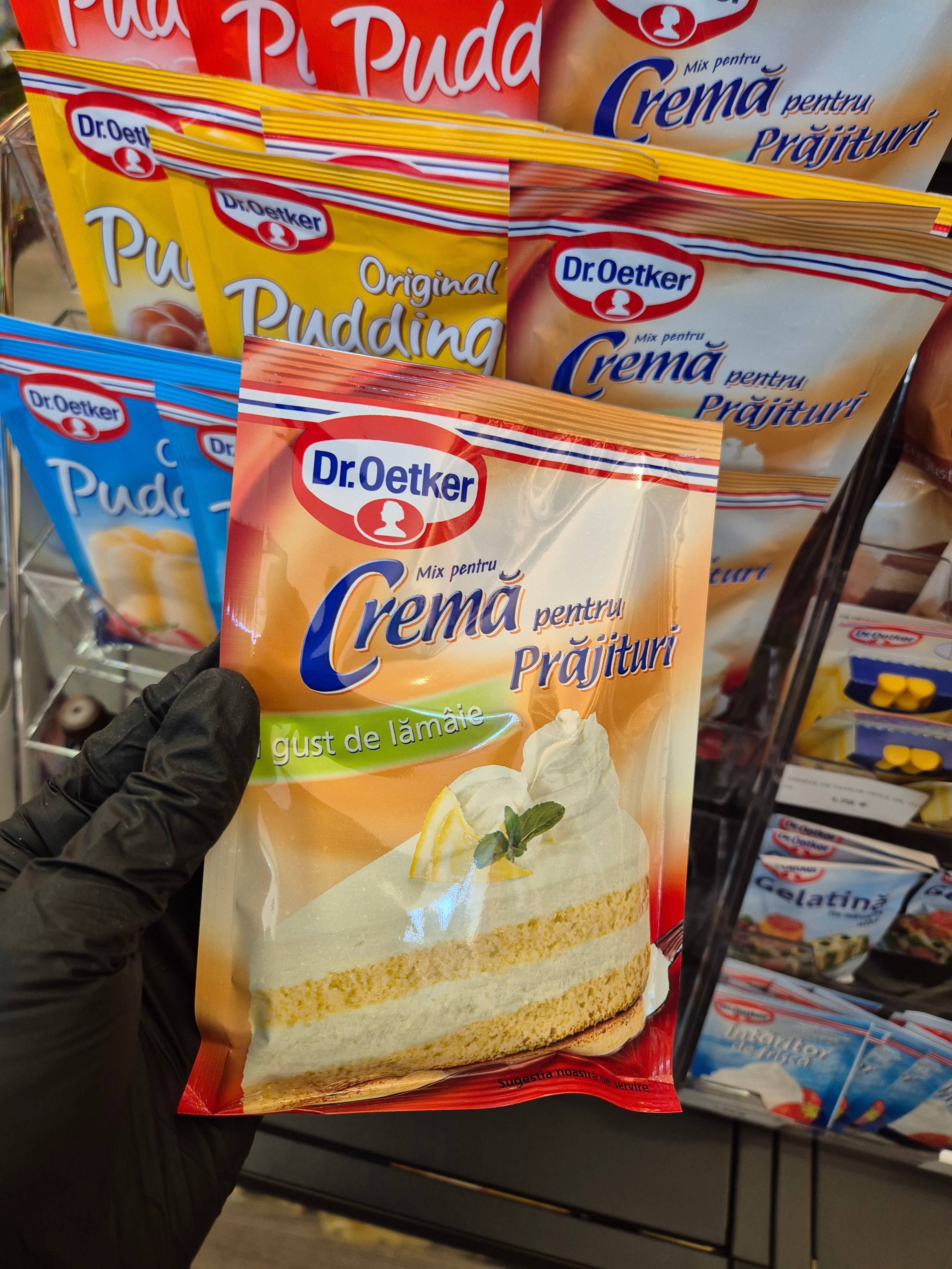 CREME POUR GATEAU VANILLE / CHOCOLAT / CITRON 50G