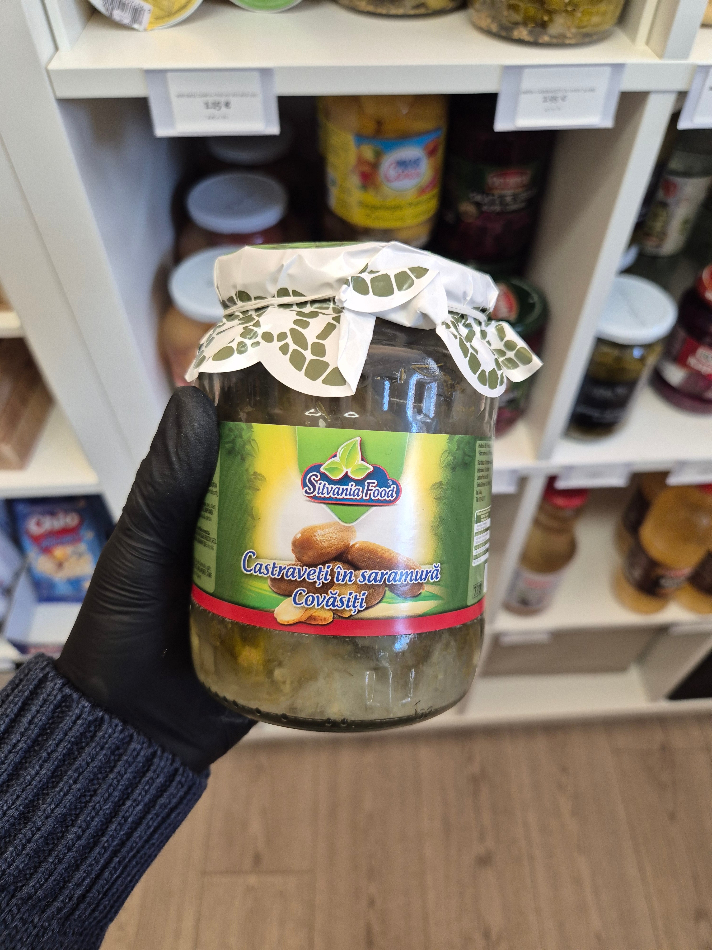 CORNICHONS EN SAUMURE 670G