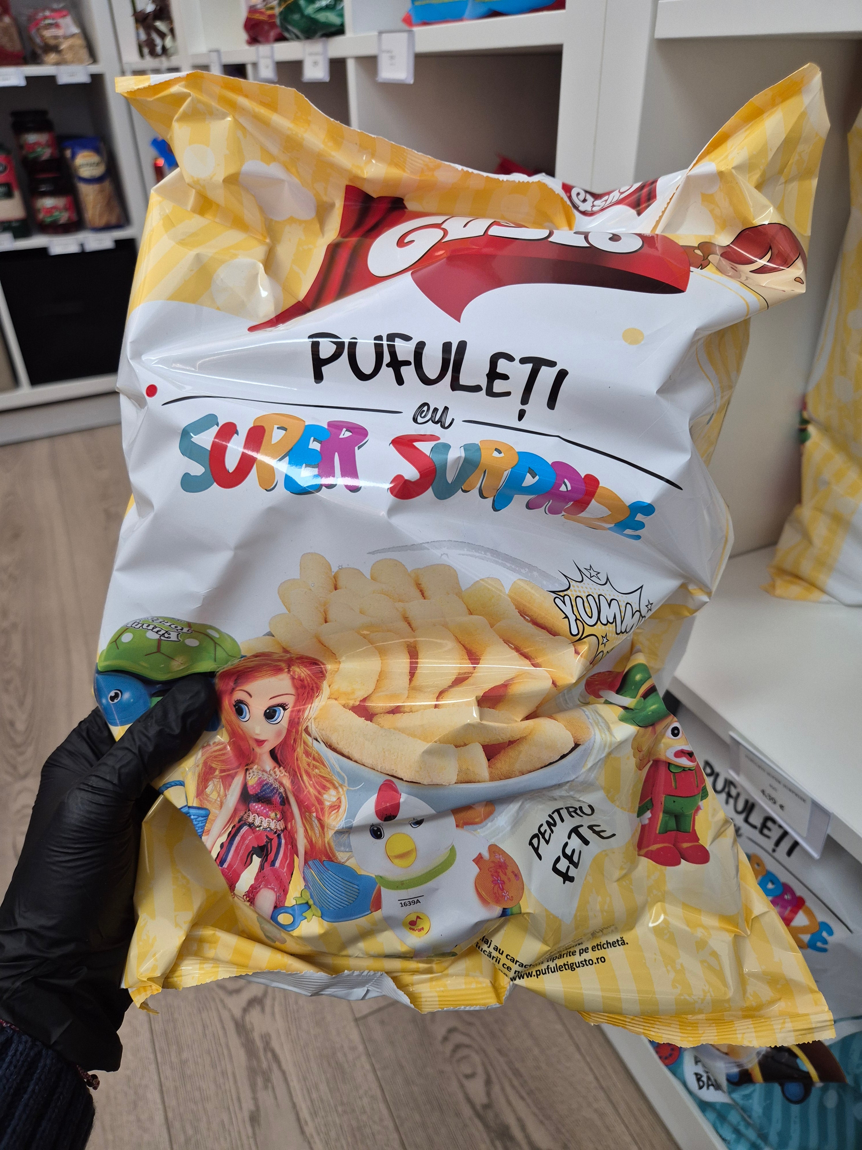 PUFULETI 85G AVEC GIGA SURPRISE ENFANT
