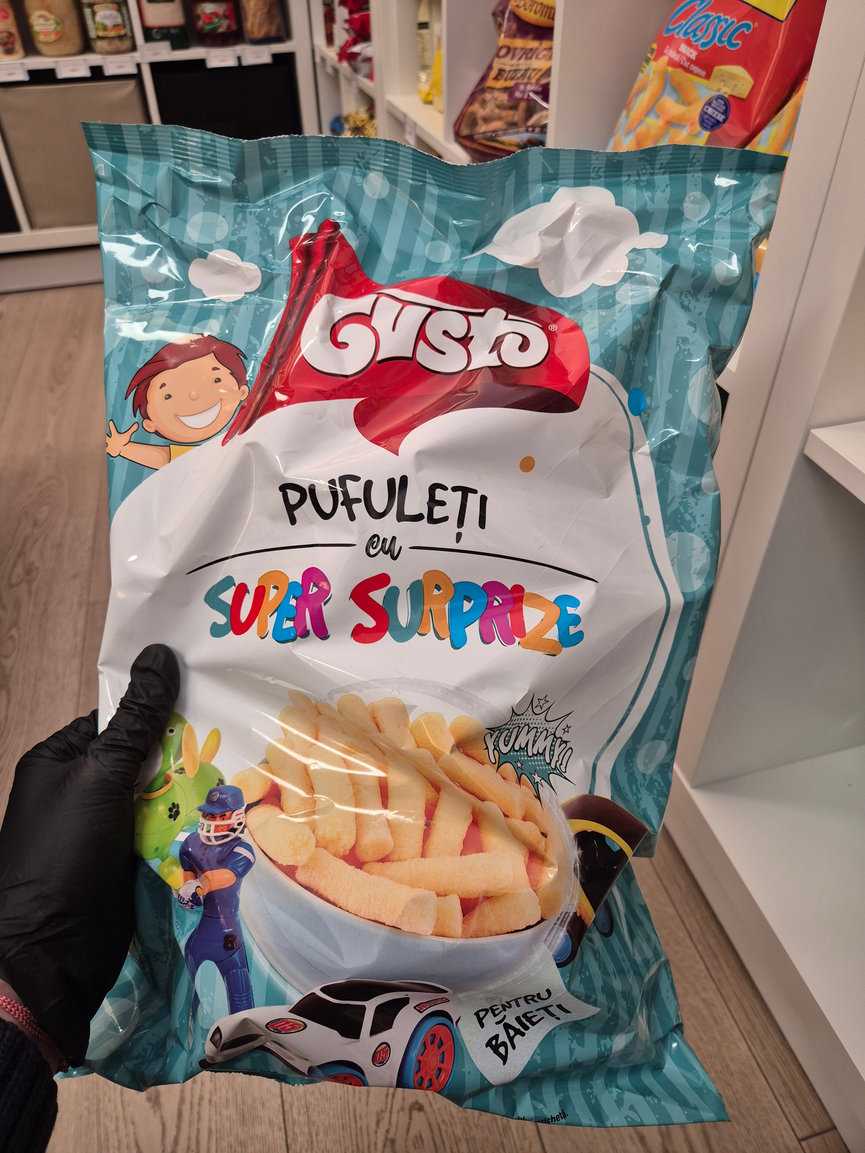 PUFULETI 85G AVEC GIGA SURPRISE ENFANT