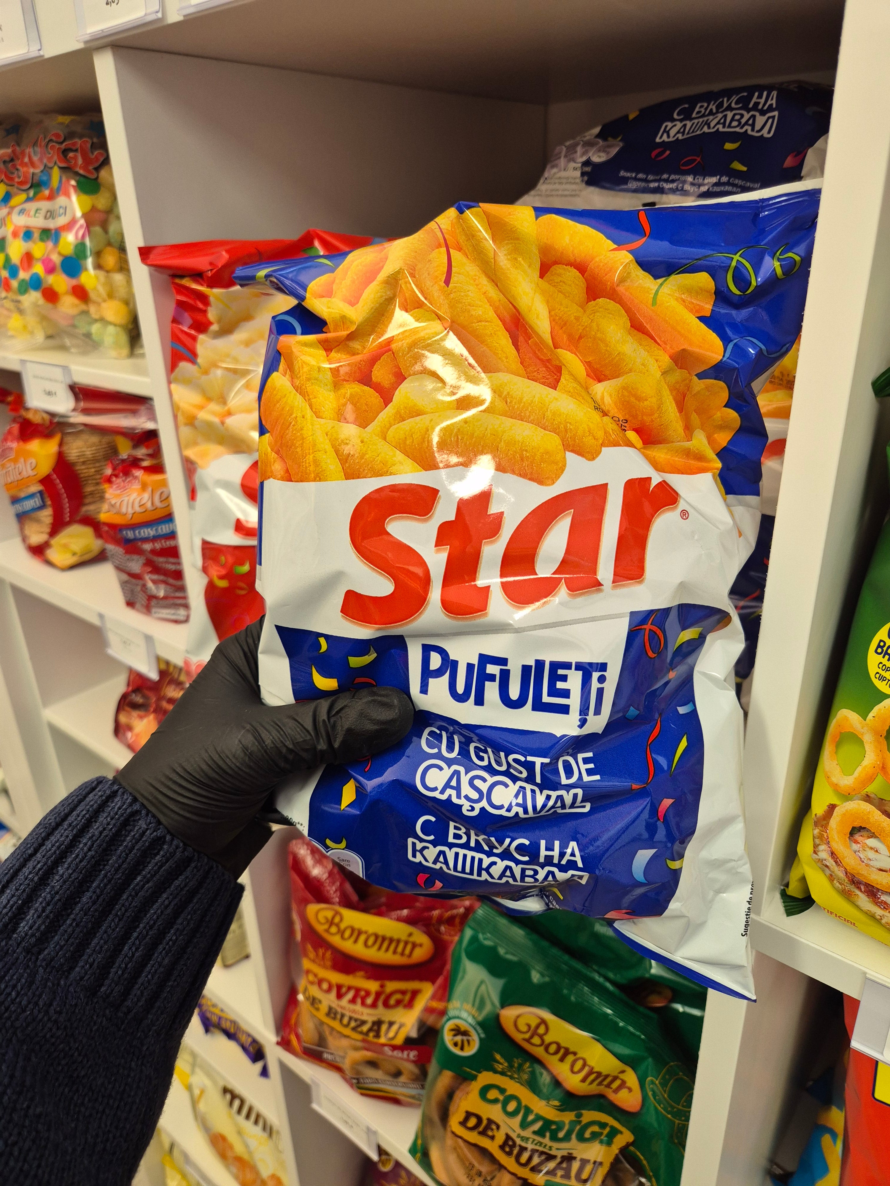 STAR PUFULETI SALE / FROMAGE 80G