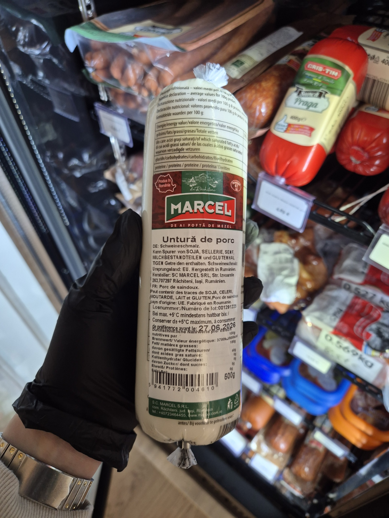 MARCEL UNTURA DE PORC 500G