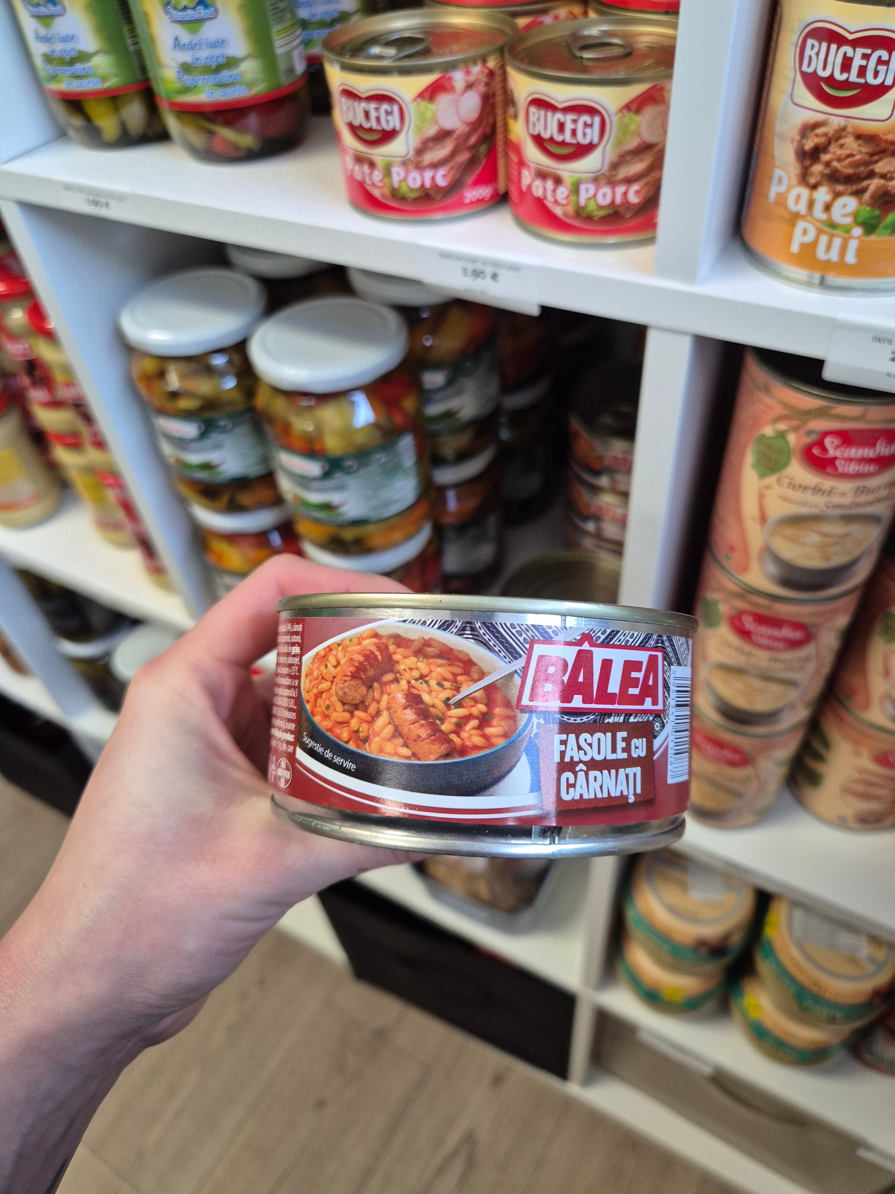 CARNACIORI CU FASOLE BALEA 300G