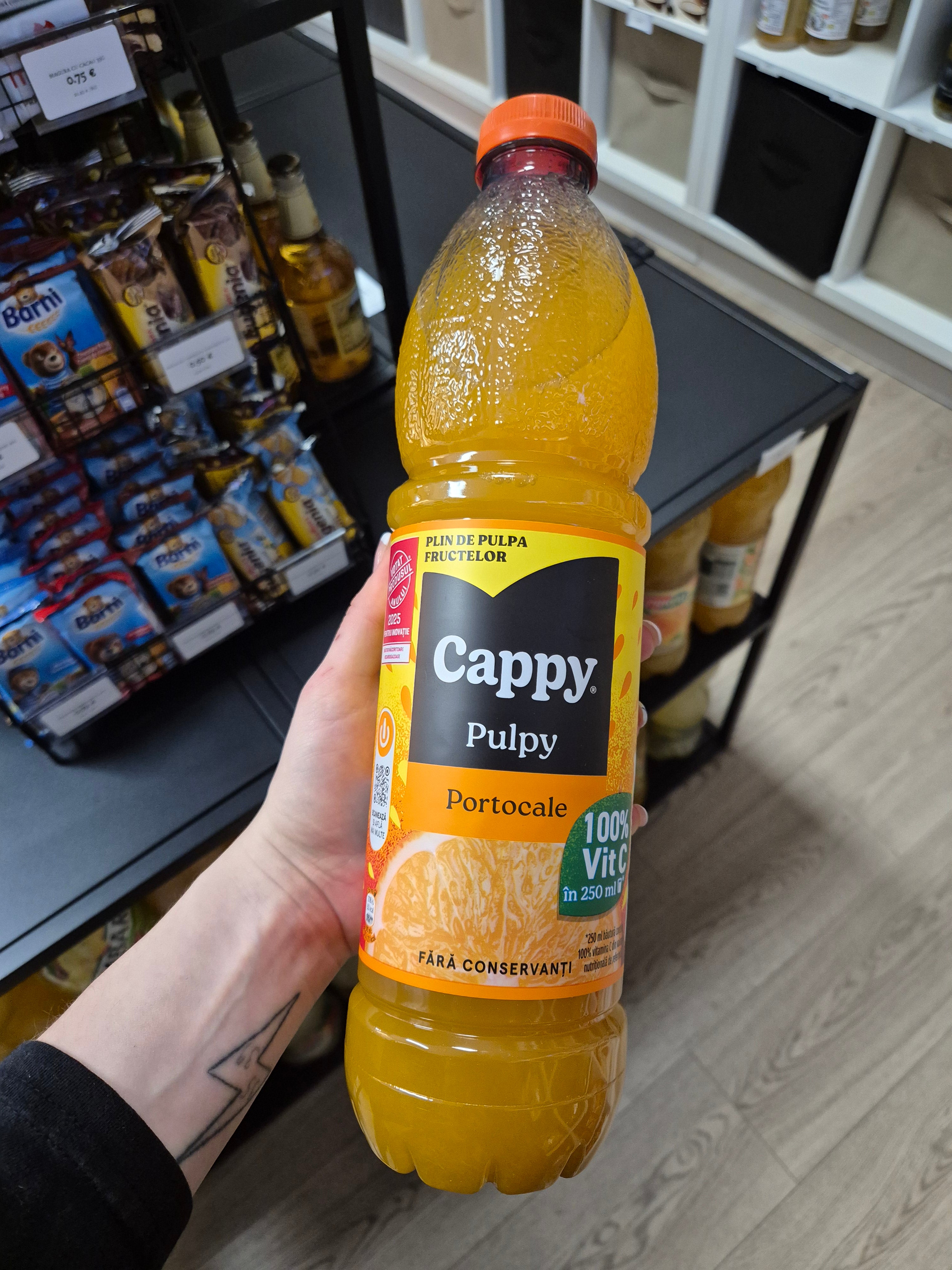 CAPPY PULPY ORANGE 1.5L
