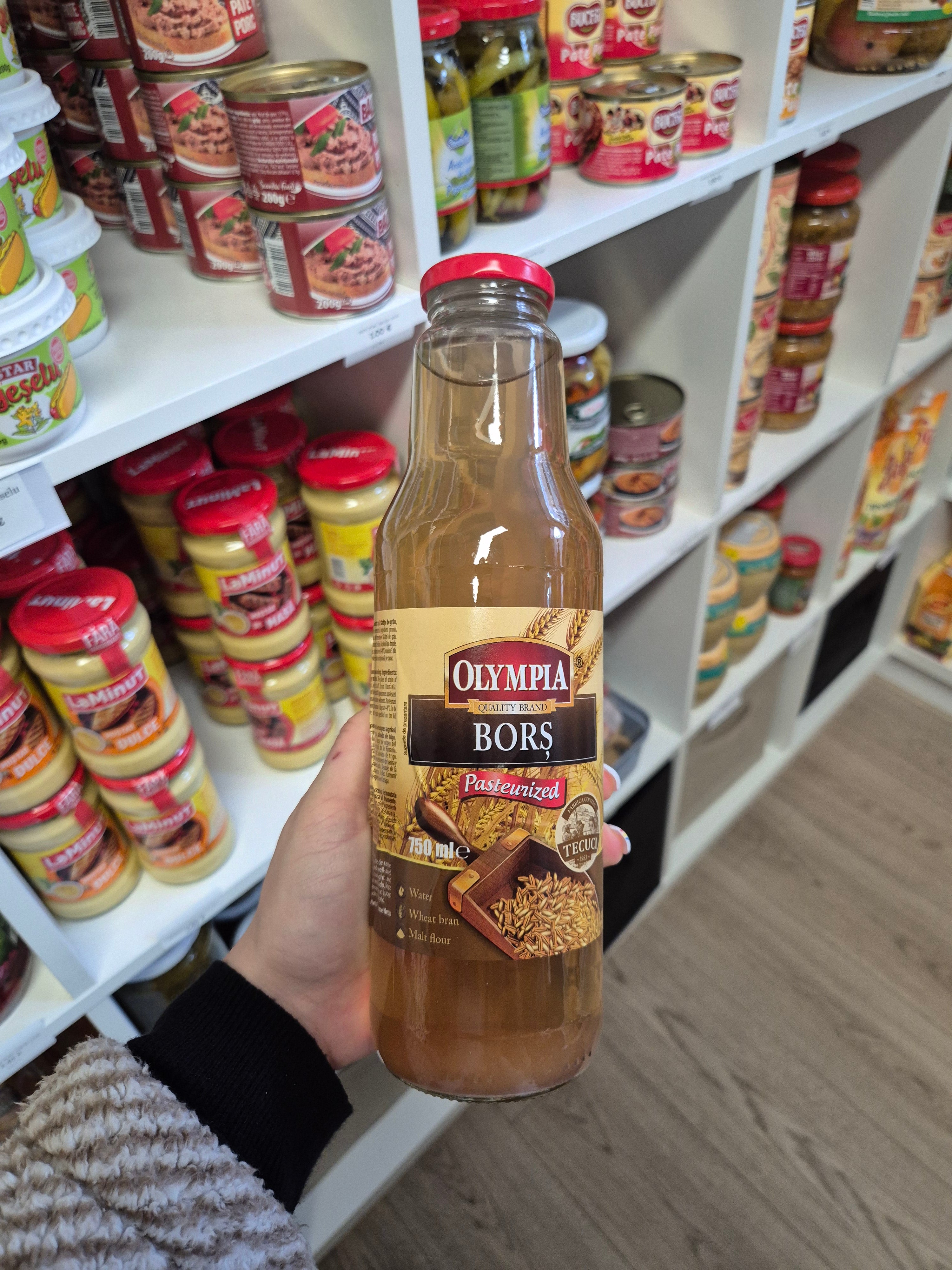 BORS PASTEURIZAT OLYMPIA