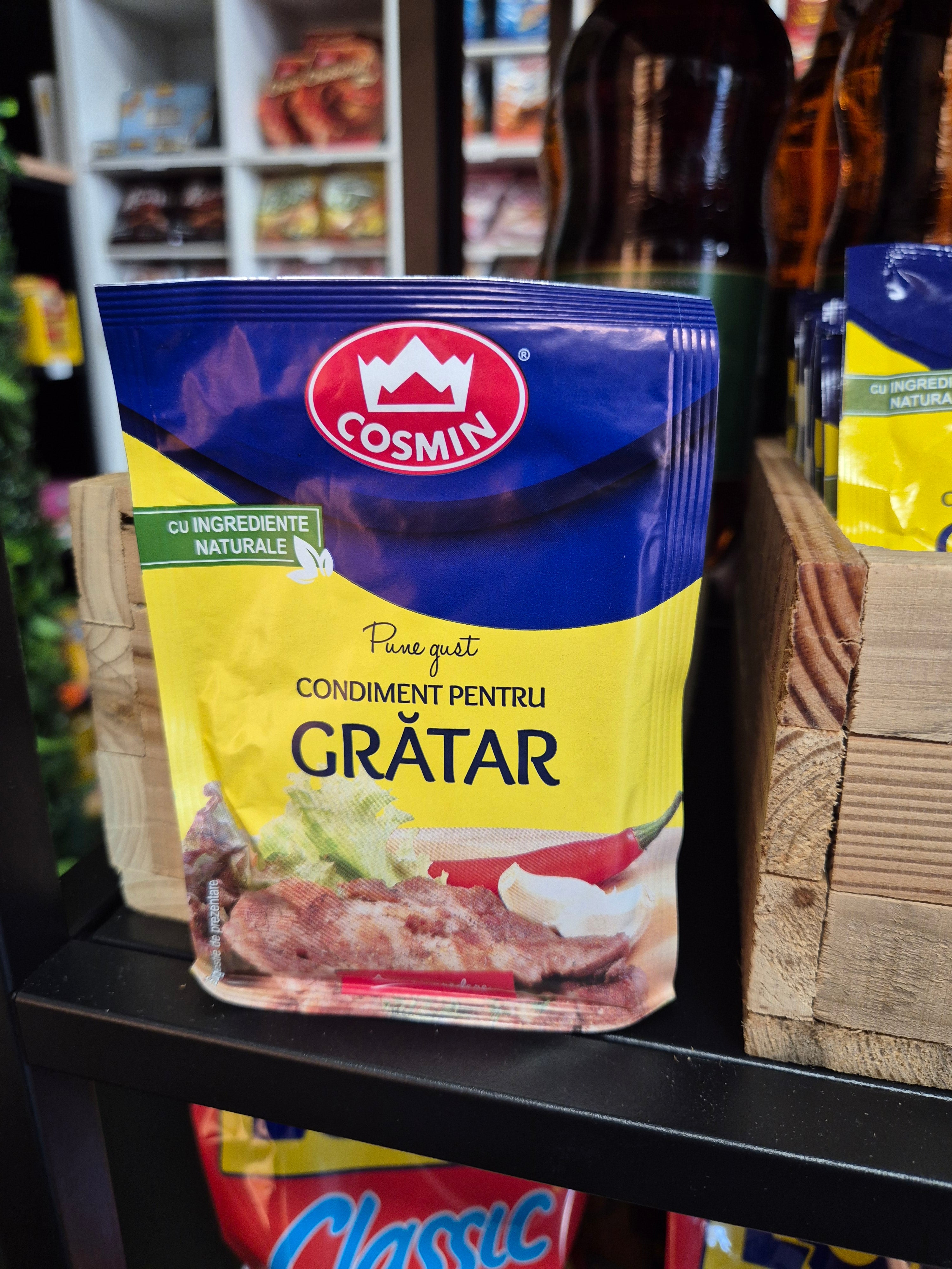 CONDIMENTE GRATAR COSMIN 20G
