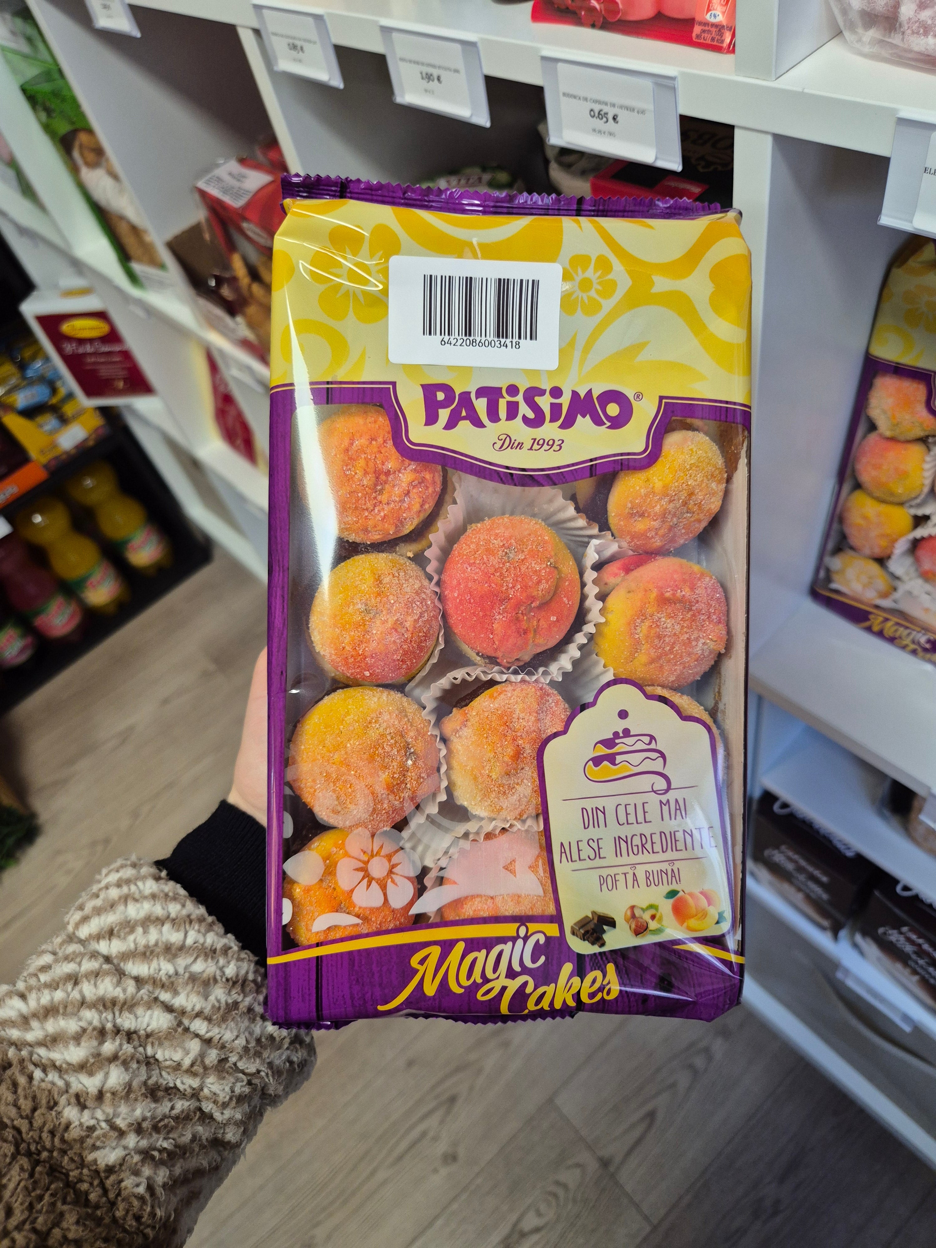 PRAJITURI ASORTATE MAGIC CAKE PATISIMO 500G
