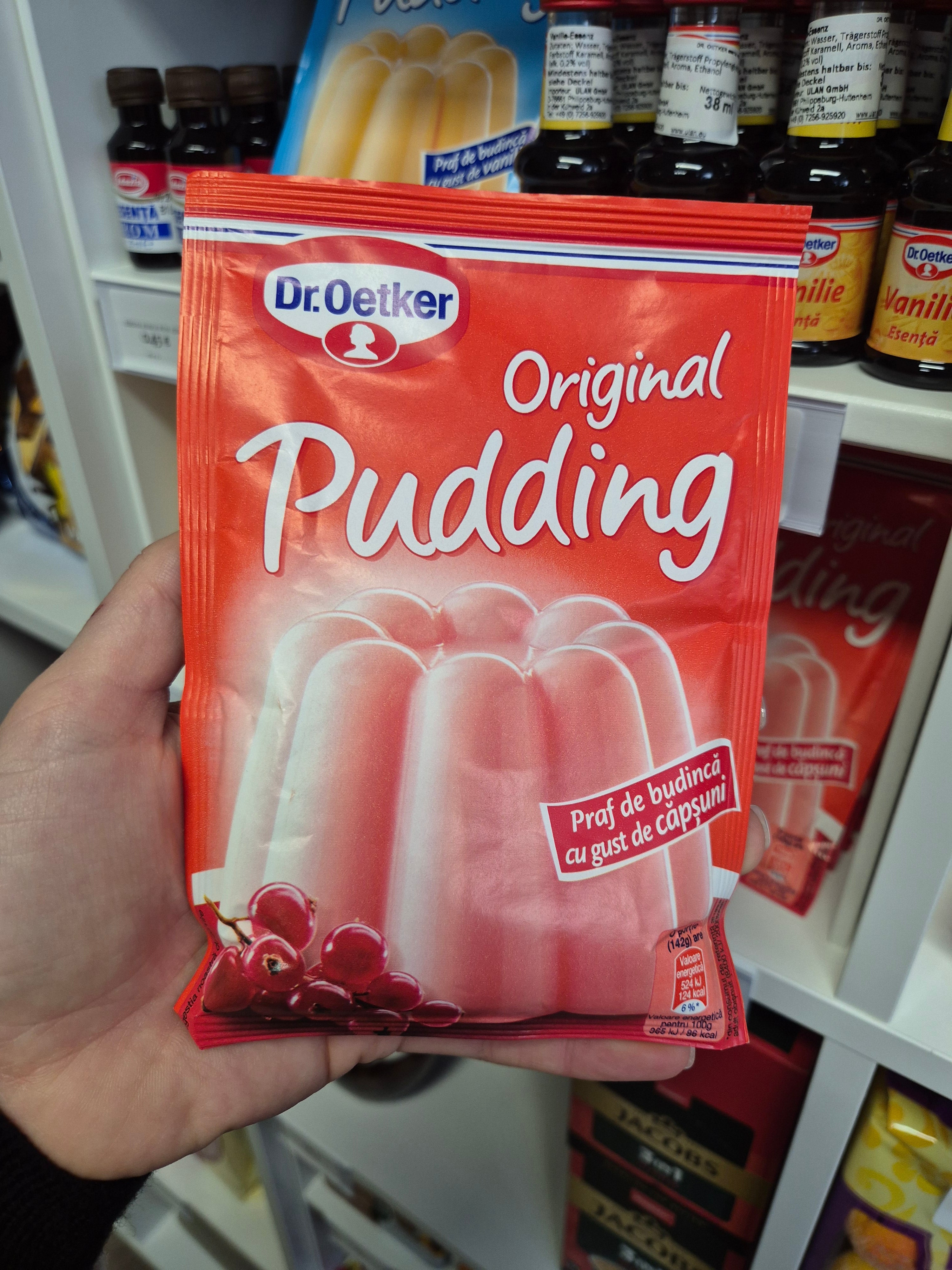 BUDINCA DE CAPSUNI DR OETKER 40G