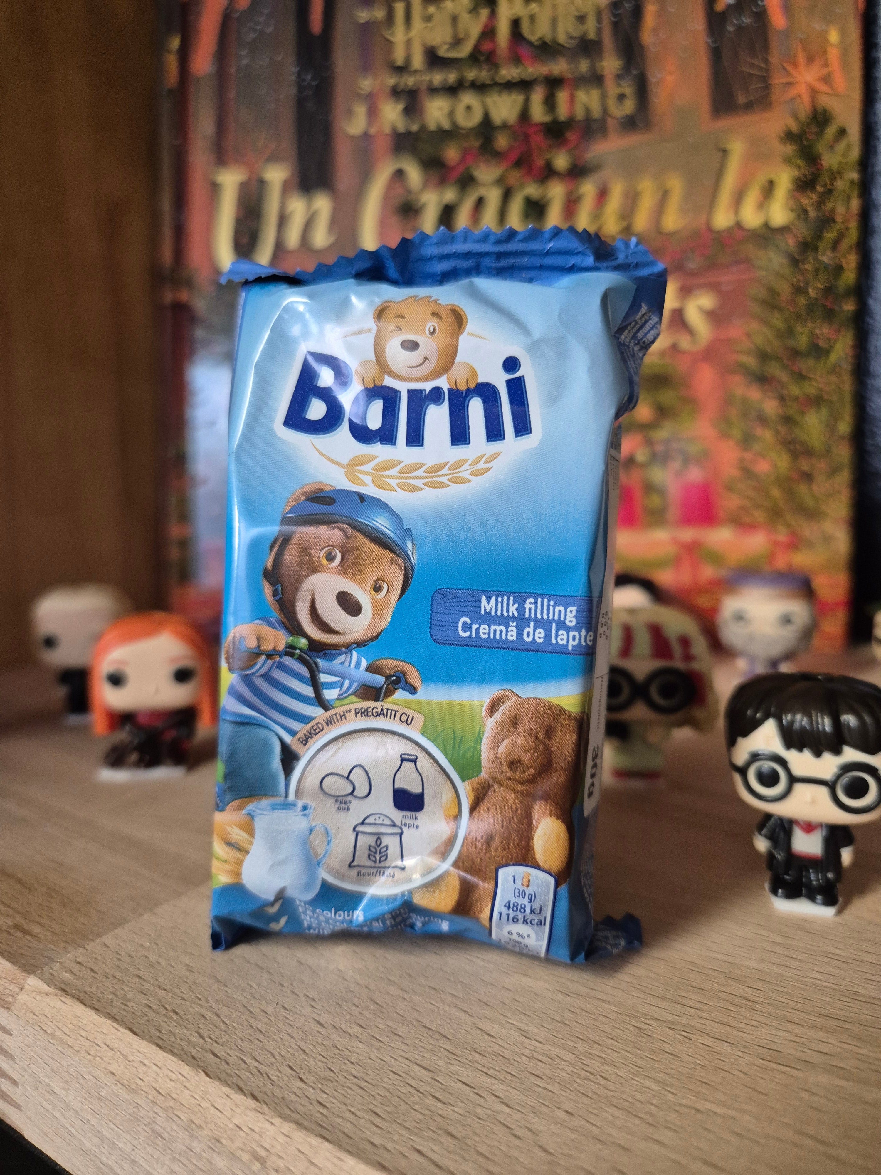 PRAJITURA BARNI LAPTE 30G