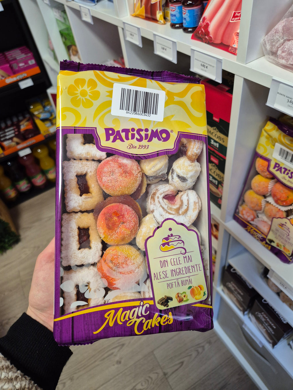 PRAJITURI ASORTATE MAGIC CAKE PATISIMO 500G