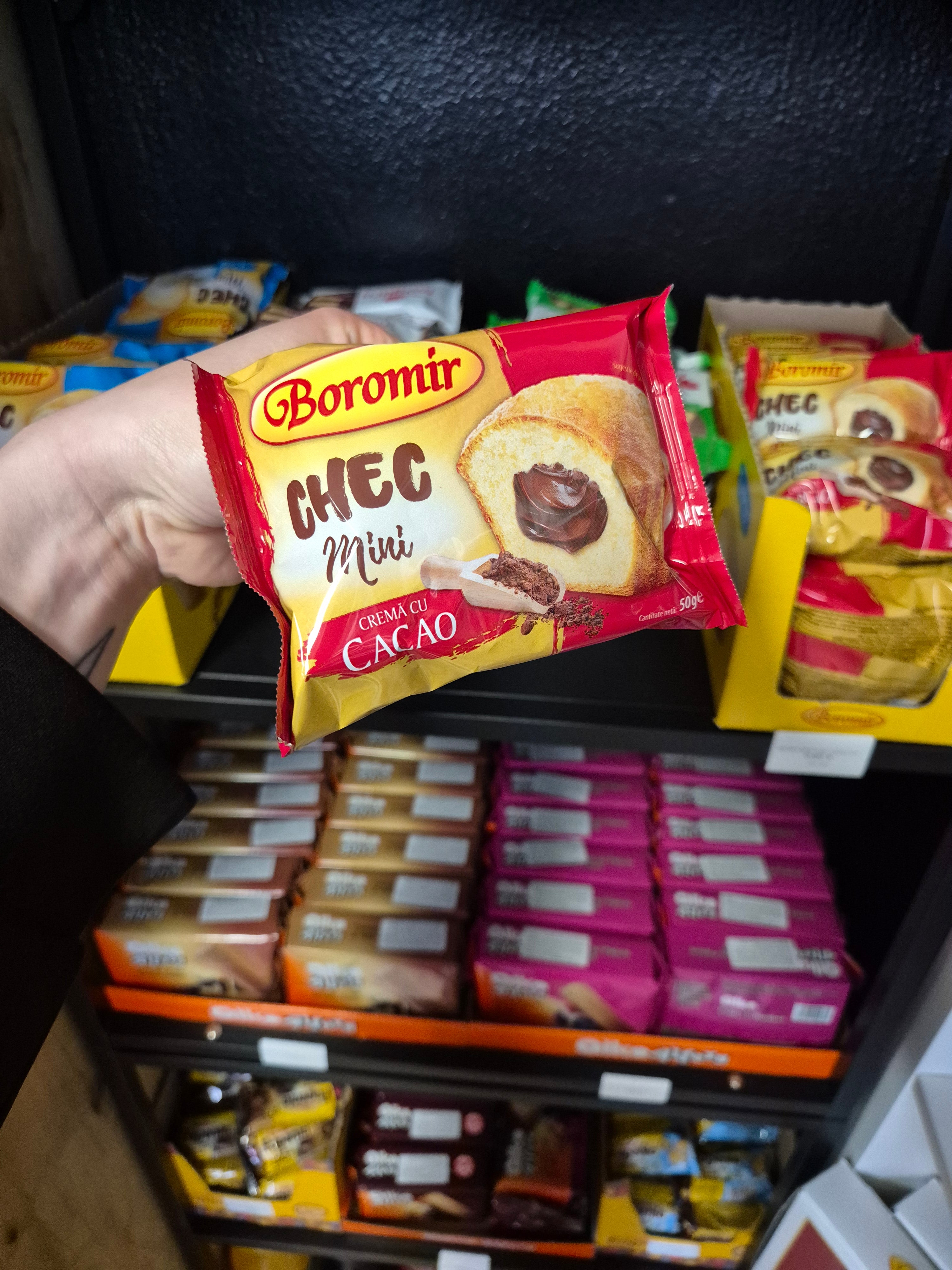 BOROMIR MINI CHEC CACAO 50G