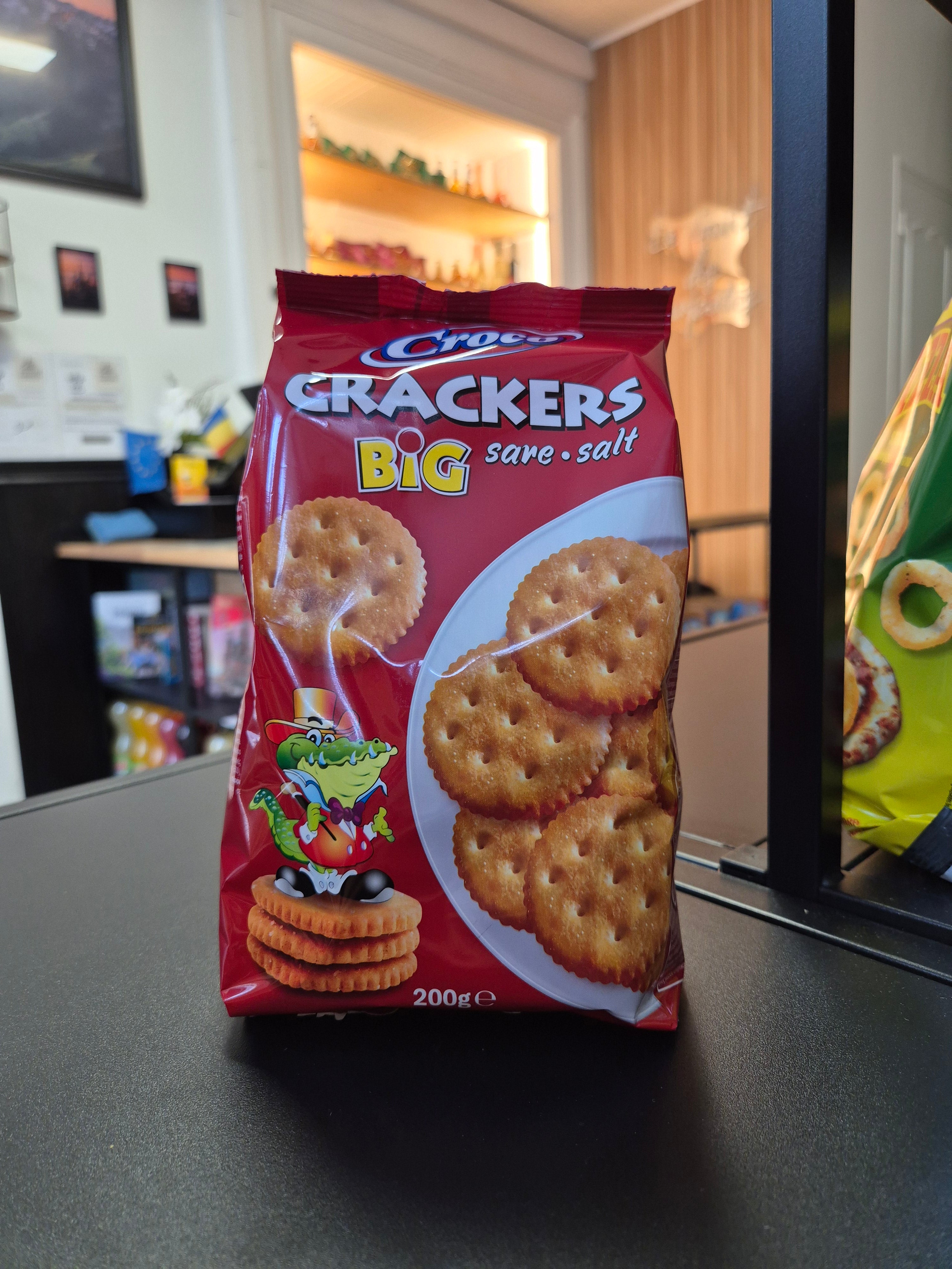 CROCO CRAKERS BIG 200G